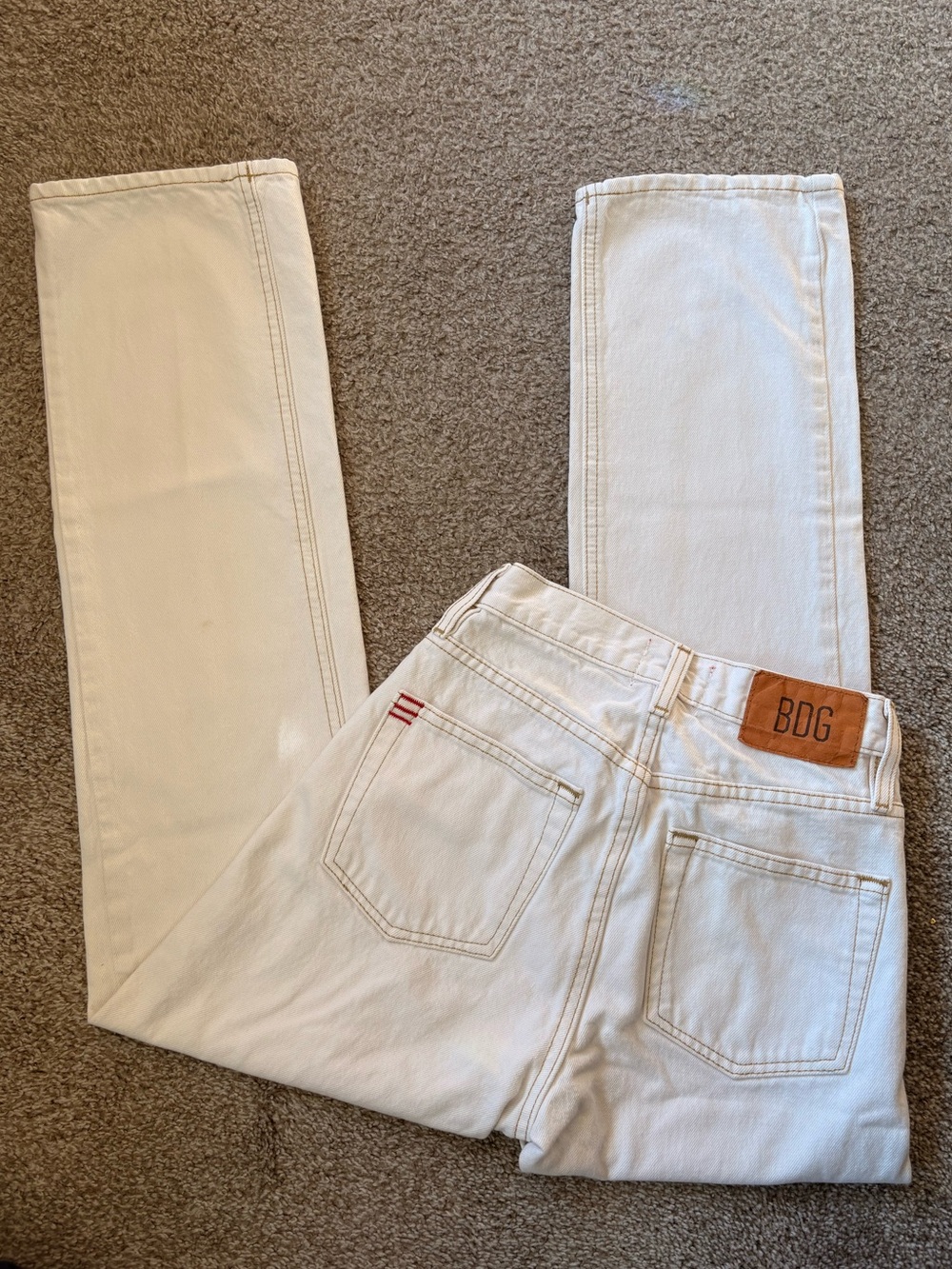 BDG Urban Outfitters Off White Denim Jeans